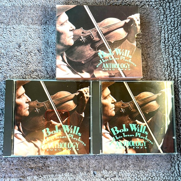 Bob Wills and his Texas Playboys Anthology 1935-1973 Double CD Boxset EXC - Picture 1 of 6
